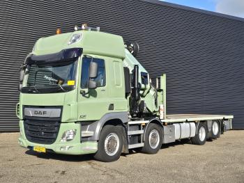 DAF CF 440 / HIAB 85 tm CRANE - KRAN - ROTATOR